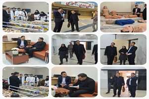 توسعه زیر ساخت های آموزشی : بازدید نماینده دانشکده‌های اقماری در معاونت آموزشی  دانشگاه علوم پزشکی شیراز  از دانشکده پرستاری لامرد 